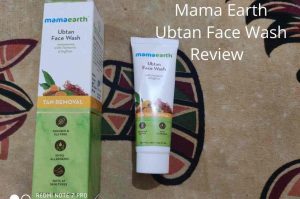 mama earth ubtan face wash review