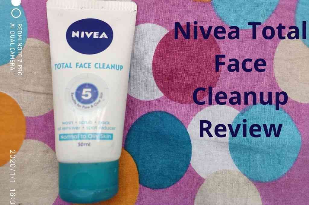 Nivea Total Face clean up