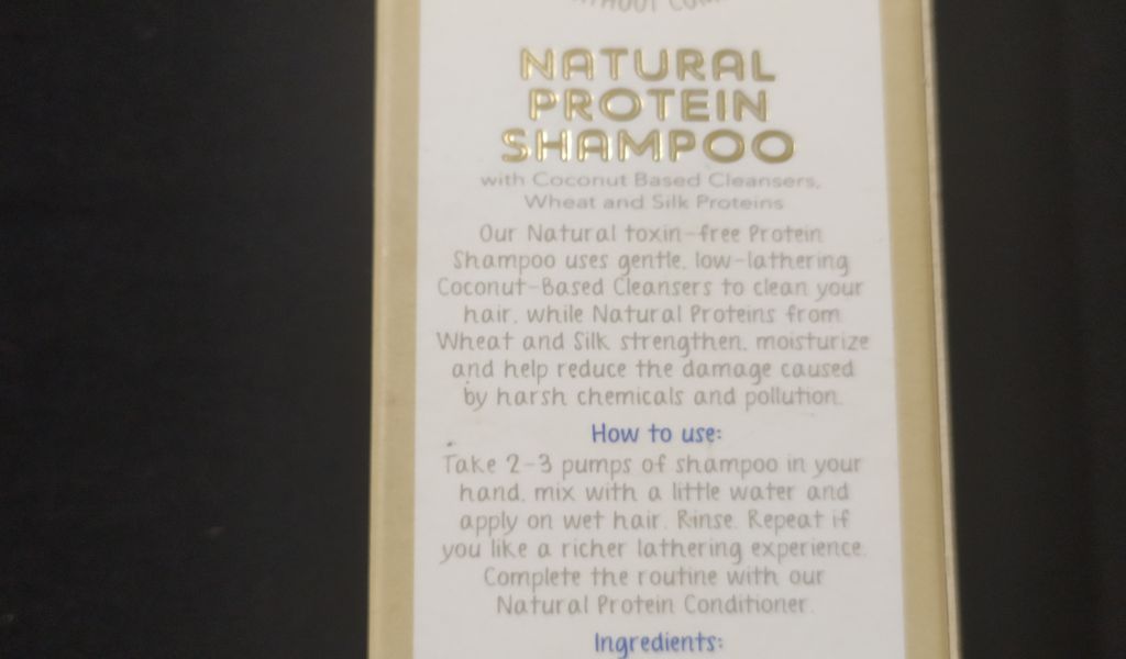 How to use moms co natural protien shampoo